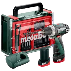 Metabo PowerMaxx BS Basic Mobile Workshop (600080710) Аккумуляторный шуруповерт Metabo PowerMaxx BS Basic Mobile Workshop (600080710) Аккумуляторный шуруповерт