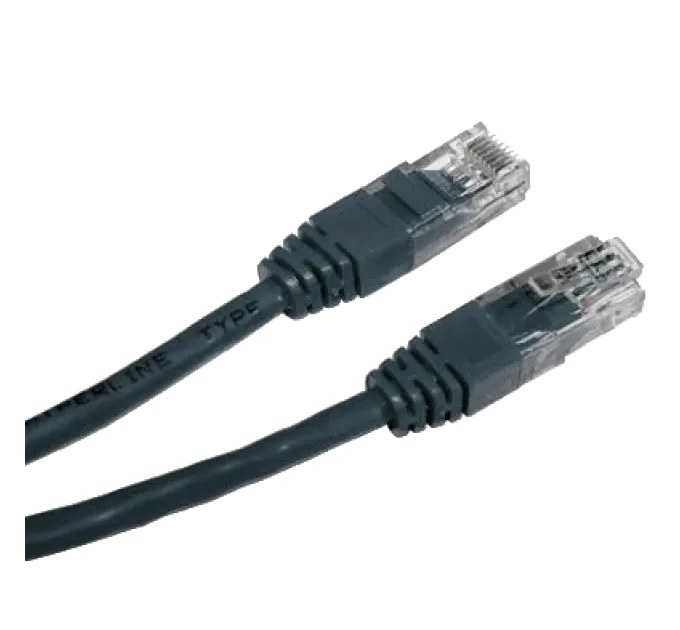 Cablexpert PP12-0.5M/BK 0.5 м кат.5Е чорний Патч-корд Cablexpert PP12-0.5M/BK 0.5 м кат.5Е чорний Патч-корд