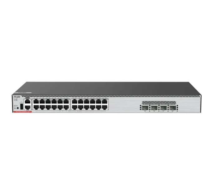 Ruijie RG-CS86-24MG4VS-UP L3 POE Комутатор 28 портів керований Ruijie RG-CS86-24MG4VS-UP L3 POE Комутатор 28 портів керований