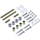 ABARO Bali 45° L:1000 X:800 D:32mm SS 304 (комплект) Ручки скоби