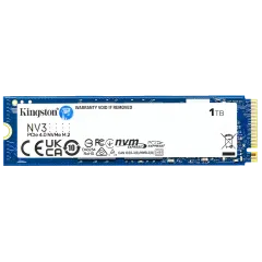 Kingston 1TB NV3 SSD M.2 2280 PCIe 4.0 NVMe Накопитель Kingston 1TB NV3 SSD M.2 2280 PCIe 4.0 NVMe Накопитель