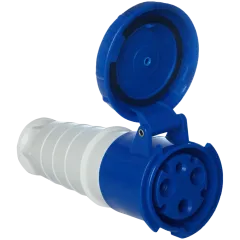 UEA 233 63А 220В 2P+Е IP67 Розетка переносная UEA 233 63А 220В 2P+Е IP67 Розетка переносная
