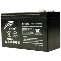 Ritar RT1270 7А•г 12В Свинцево-кислотна акумуляторна батарея