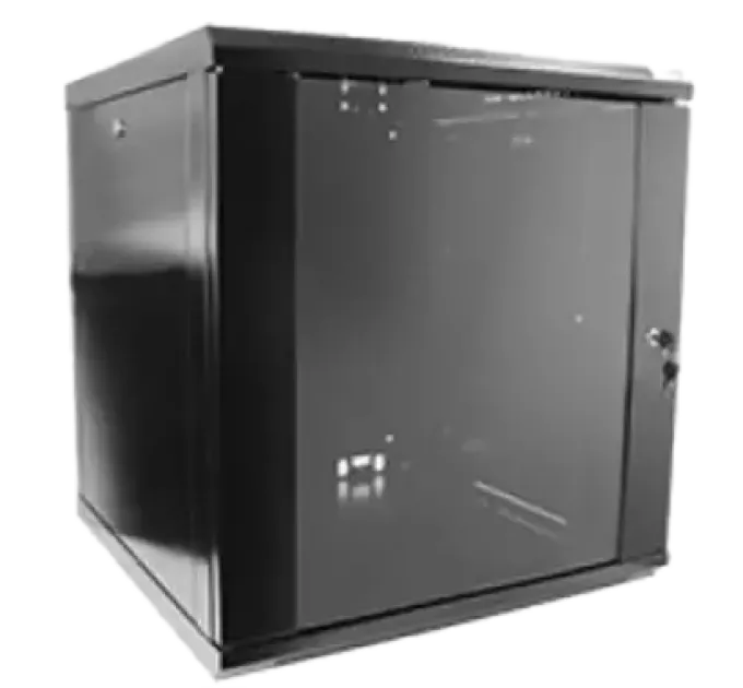 Hypernet WMNC-12U-FLAT- BLACK Шафа коммутаційна настінна 12U 600x450 розбірна Hypernet WMNC-12U-FLAT- BLACK Шафа коммутаційна настінна 12U 600x450 розбірна