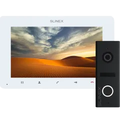 Slinex ML-17HD(Black) + SM-07MHD(White) Комплект видеовідомофона