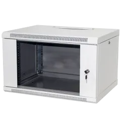 Hypernet WMNC66-6U-FLAT Шафа комутаційна настінна 6U 600x600 розбірна