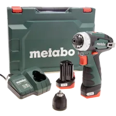 Metabo PowerMaxx BS Basic (600984500) Аккумуляторная дрель-шуруповерт