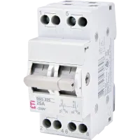 ЭТИ SSQ 240 "1-0-2", 2p 40A Переключатель нагрузки ЭТИ SSQ 240 "1-0-2", 2p 40A Переключатель нагрузки
