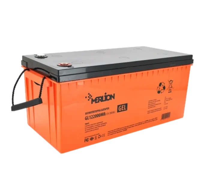 MERLION GL122000M8 Аккумуляторная батарея 12 V 200 Ah MERLION GL122000M8 Аккумуляторная батарея 12 V 200 Ah