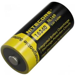 Nitecore NL169 Li-Ion CR123A 3.6V (950mAh) Акумулятор літієвий