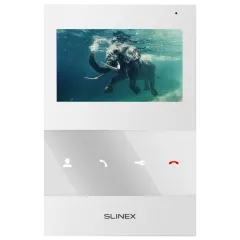 SQ-04M 4.3" дюймів (white) Відеодомофон Slinex