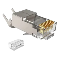 Kingda RJ45 STP кат. 6A/8, 50μ, 1.45 мм Конектор зі вставкою