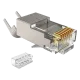 Kingda RJ45 STP кат. 6A/8, 50μ, 1.45 мм Коннектор со вставкой