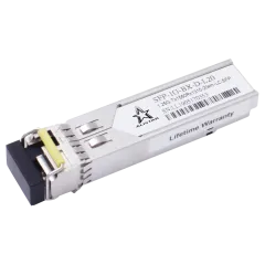 ALISTAR SFP-1G-BX-D-L20 SFP 1G 1SM WDM LC 20KM TX1550/RX1310nm DDM Модуль