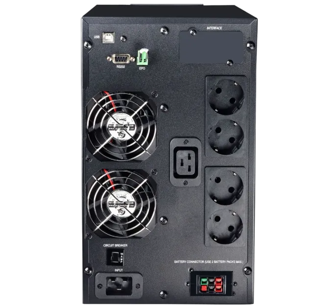 Powercom MAC3000 Schuko LCD Источник бесперебойного питания