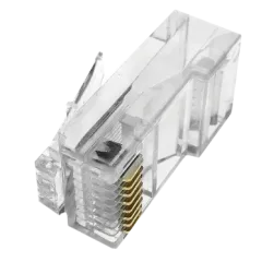 Merlion RJ-45 8P8C UTP Cat-5 Q100 Brown Конектор (100 шт/уп.)