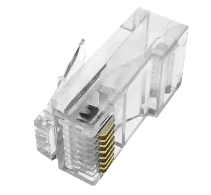 Merlion RJ-45 8P8C UTP Cat-5 Q100 Brown Конектор (100 шт/уп.) Merlion RJ-45 8P8C UTP Cat-5 Q100 Brown Конектор (100 шт/уп.)