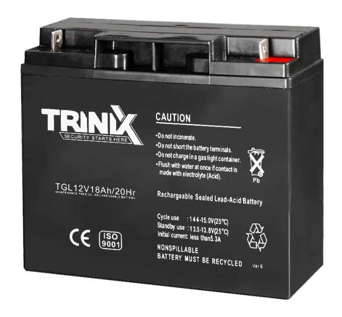 TRINIX GEL 12V 18Ah Аккумуляторная батарея TRINIX GEL 12V 18Ah Аккумуляторная батарея