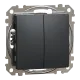 Schneider Electric Sedna Design & Elements SDD214105 Двухклавишный выключатель