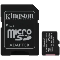 Kingston 256GB micSDXC Canvas Select Plus 100R A1 C10 Card Модуль флэш-памяти