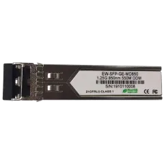 Ewind EW-SFP-GE-MD850 155M, Multi-mode Dual Fiber, 850nm, 550meter, LC connector Модуль SFP Ewind EW-SFP-GE-MD850 155M, Multi-mode Dual Fiber, 850nm, 550meter, LC connector Модуль SFP