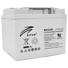 AGM RITAR RA12-40 12V 40Ah Аккумуляторная батарея AGM RITAR RA12-40 12V 40Ah Аккумуляторная батарея