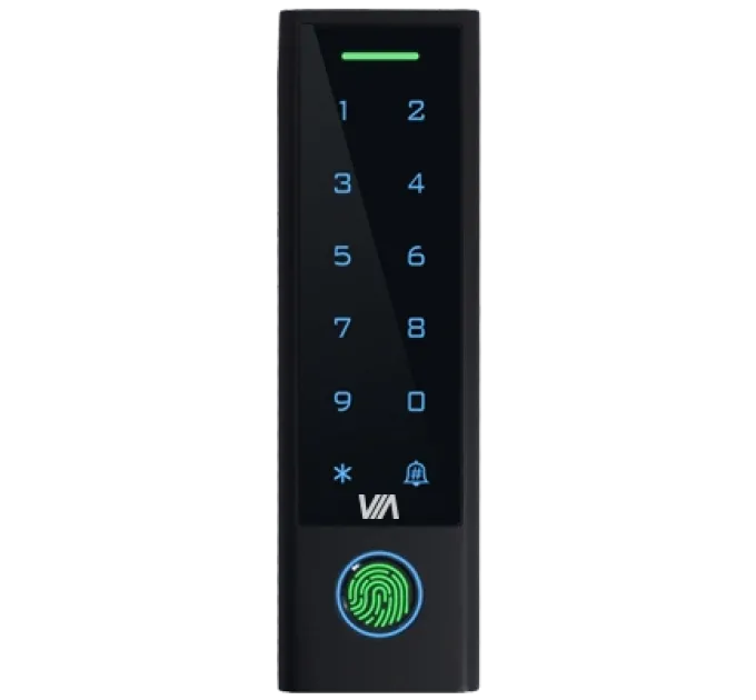 Via Security VTA-22KFP/E+M WF автономный со считывателем Контроллер для одной двери