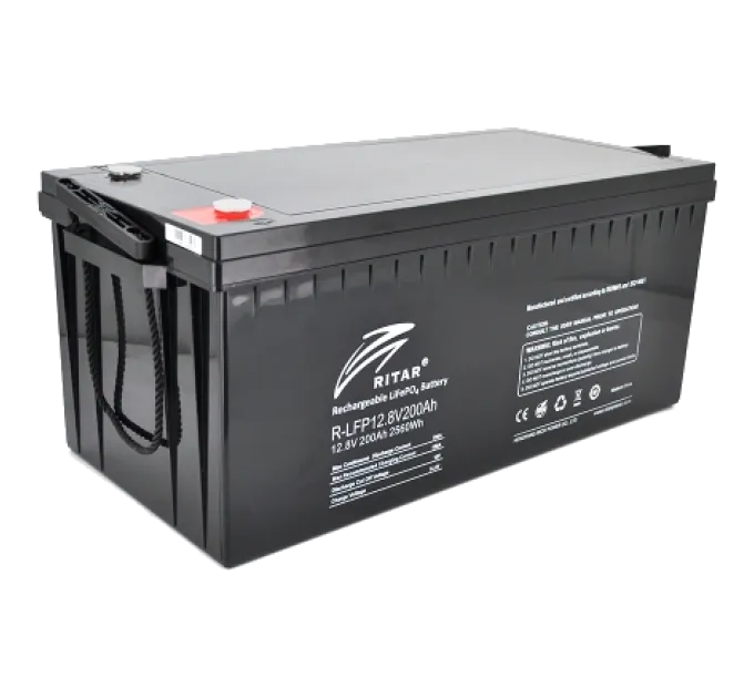 Ritar R-LFP12.8V200Ah 12.8В 200А•ч 200А Литиевая аккумуляторная батарея Ritar R-LFP12.8V200Ah 12.8В 200А•ч 200А Литиевая аккумуляторная батарея