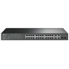 TP-Link TL-SL2428P PoE+ Коммутатор 24 порта управляемый