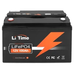 Li-TIME 12.8В 100А•час 100А Литиевая аккумуляторная батарея