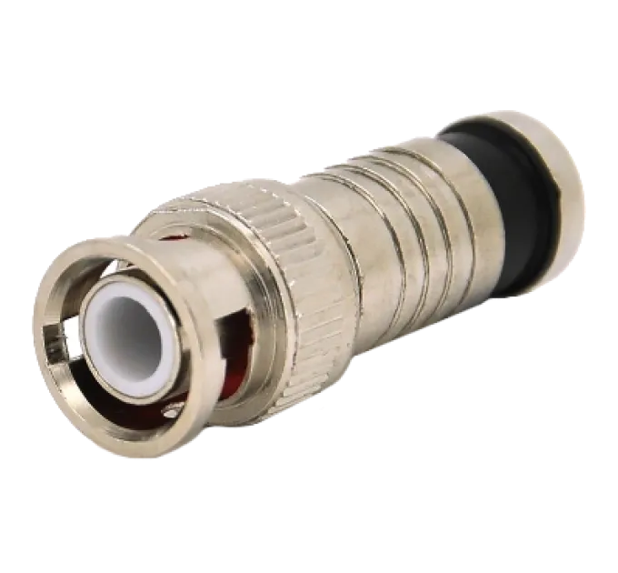 BNC-M компрессионный под коаксиальный кабель RG-6 Разъем