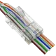 RJ-45 8P8C UTP Cat-5 (50 шт/уп.) для сквозного подключения Коннектор Merlion RJ-45 8P8C UTP Cat-5 (50 шт/уп.) для сквозного подключения Коннектор Merlion
