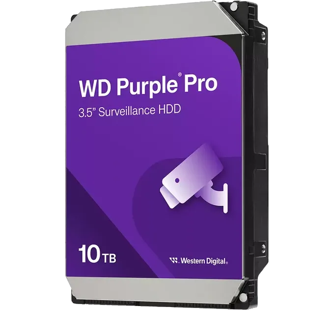 Western Digital WD102PURP 10Тб Жорсткий диск внутрішній Western Digital WD102PURP 10Тб Жорсткий диск внутрішній