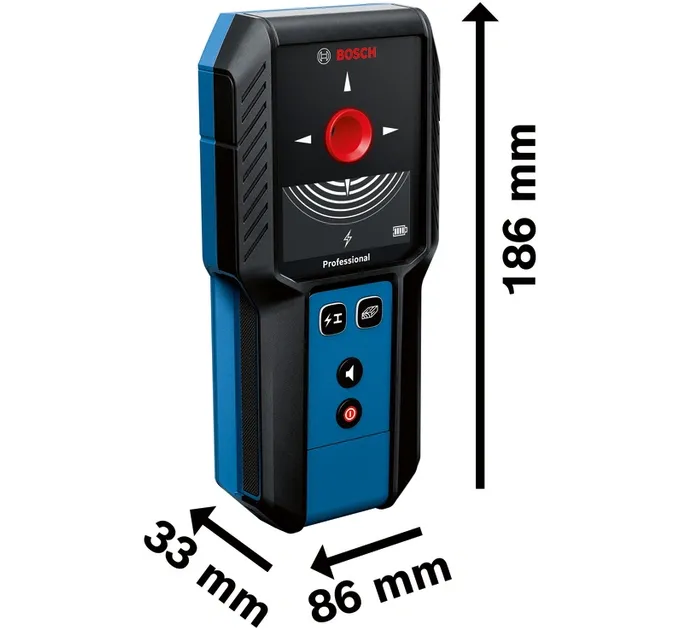 Bosch GMS 120-27 Детектор скрытой проводки