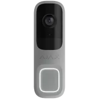 Ajax Doorbell Grey RAL 7004 Відеодзвінок