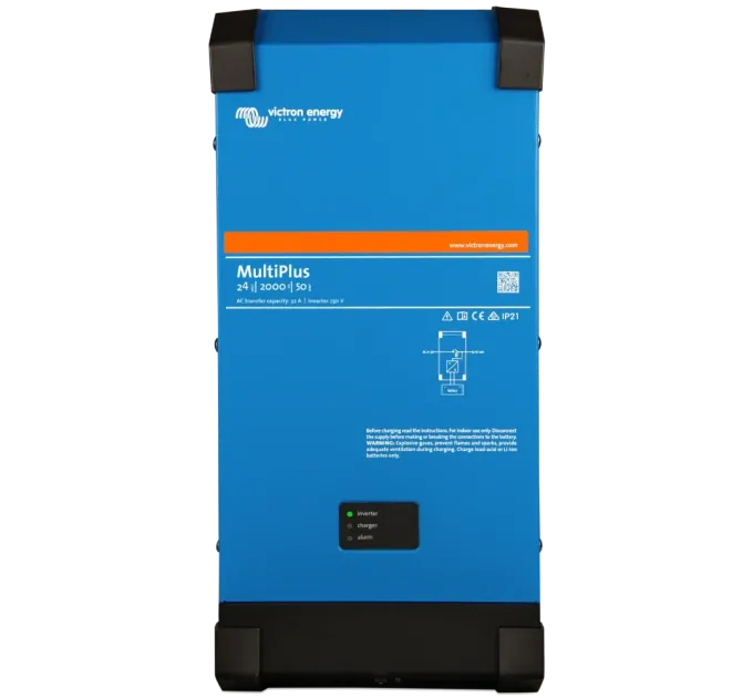 Victron Energy MultiPlus 24/2000/50-32 однофазная чистая синусоида Инвертор Victron Energy MultiPlus 24/2000/50-32 однофазная чистая синусоида Инвертор