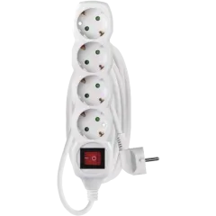 EMOS P1423R 4 розетки 3 м Сетевой удлинитель