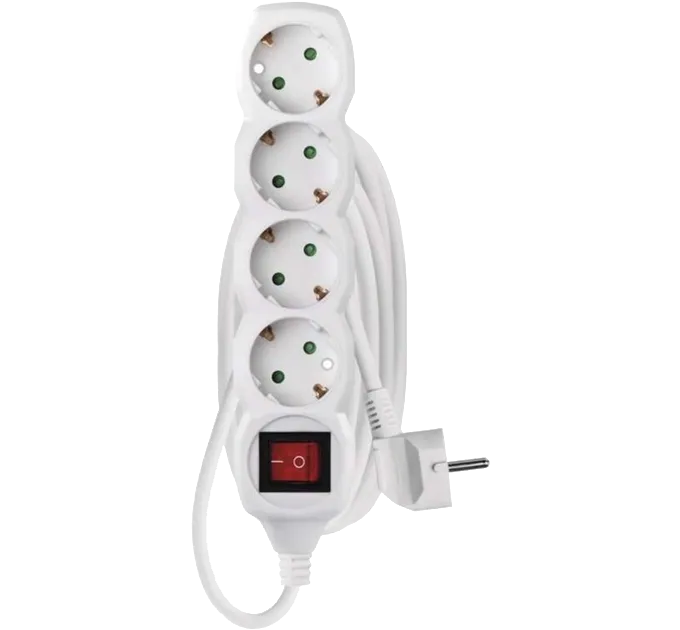 EMOS P1423R 4 розетки 3 м Сетевой удлинитель