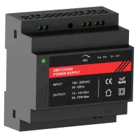 Kraft PSU-1205DIN(P) Джерело безперебійного живлення Kraft PSU-1205DIN(P) Джерело безперебійного живлення