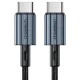 Choetech XCC-1015 2м Black USB-C to USB-C PD60W Кабель
