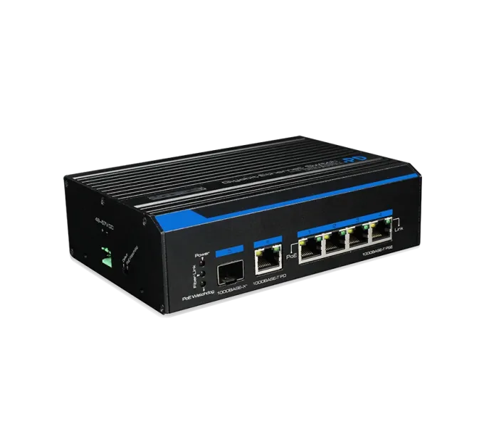 UTP7204GE-PD 4-портовый промышленный полногигабитный PoE-коммутатор (60 Вт с питанием от HPoE) UTP7204GE-PD 4-портовый промышленный полногигабитный PoE-коммутатор (60 Вт с питанием от HPoE)
