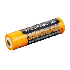 Fenix ARB-L18-3500U Аккумулятор 18650 3500 mAh micro usb зарядка