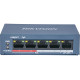 Hikvision DS-3E0105P-E/M(B) POE Коммутатор 4 порта неуправляемый