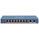 Hikvision DS-3E0310HP-E POE Коммутатор 8 портов неуправляемый