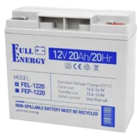 Full Energy FEL-1220 20А•г 12В гелева Свинцево-кислотна акумуляторна батарея