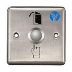Yli Electronic PBK-811B (металл) Контактная кнопка выхода Yli Electronic PBK-811B (металл) Контактная кнопка выхода