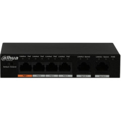 DH-PFS3006-4ET-60 4-портовый РоЭ коммутатор DH-PFS3006-4ET-60 4-портовый РоЭ коммутатор