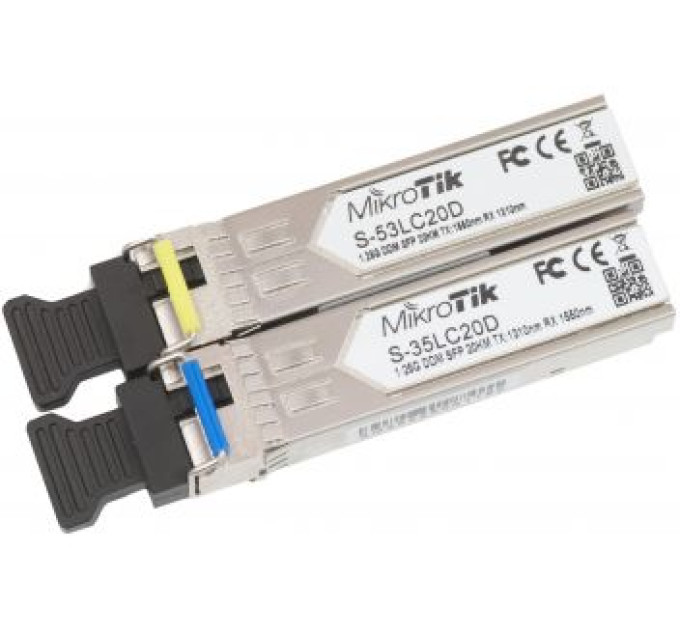 S-35LC20D (S-3553LC20D) 1.25Гб комплект SFP модулів (Rx / Tx)