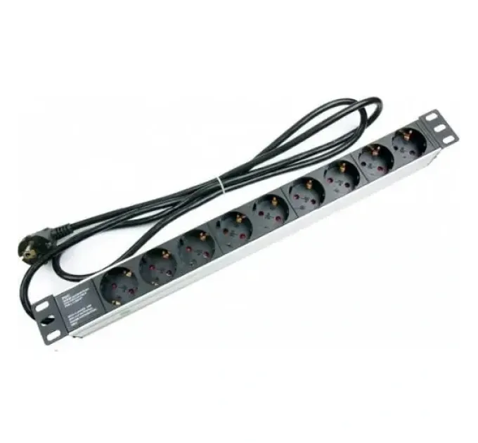 SPP9 Hypernet Блок 9 розеток 19 '' алюминиевый корпус 1.8m 220В