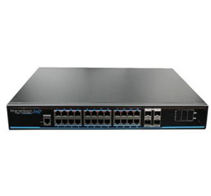 UTP3-GSW2404S-MTP25 24-портовий керований PoE комутатор Utepo UTP3-GSW2404S-MTP25 24-портовий керований PoE комутатор Utepo
